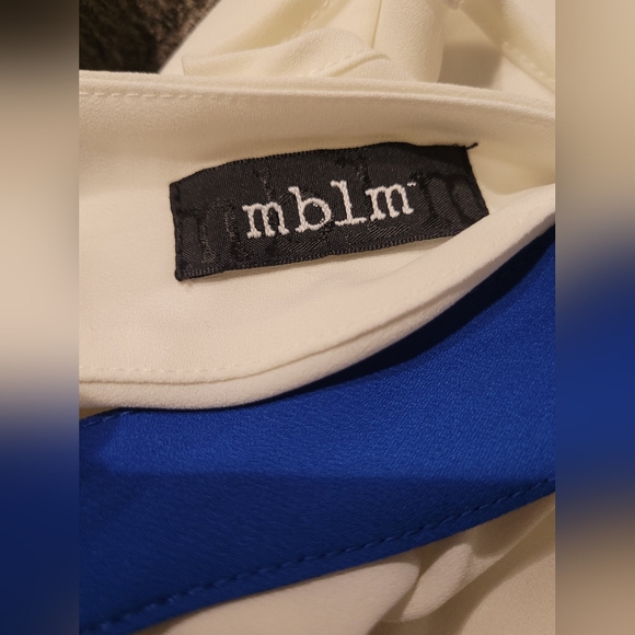 MBLM sleeveless blouse in plus size 2 - Picture 4 of 5